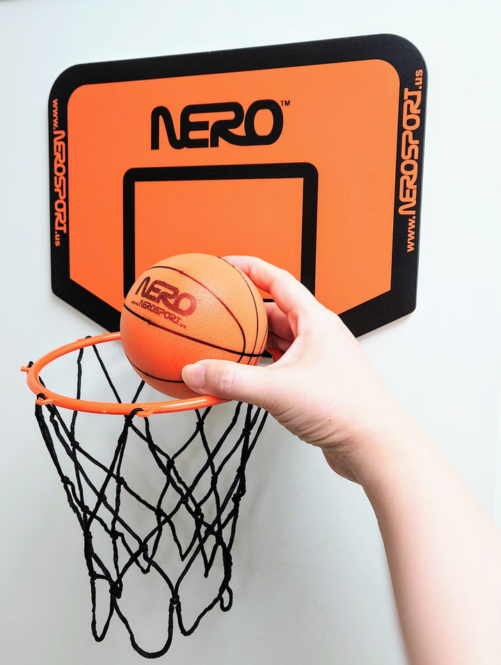 Mini Quiet Basketball Hoop