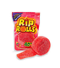 Strawberry Rip Rolls Candy
