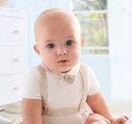 2-4 months Linen Outfit
