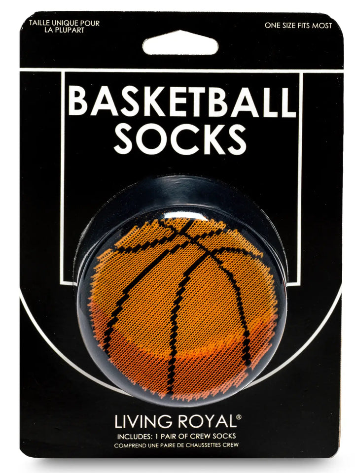 Basketball 3D Packaged Socks