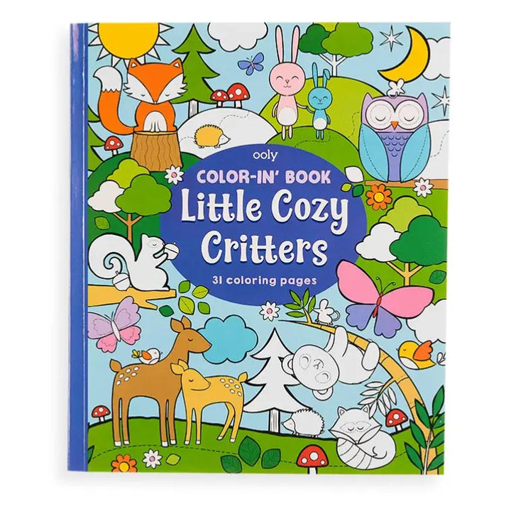 Little Cozy Creatures Coloring Book