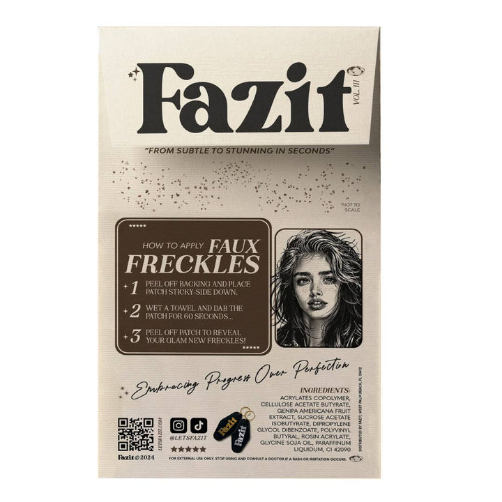 Faux Freckles Makeup Patches