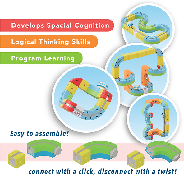 Magnetic Monorail Deluxe Set