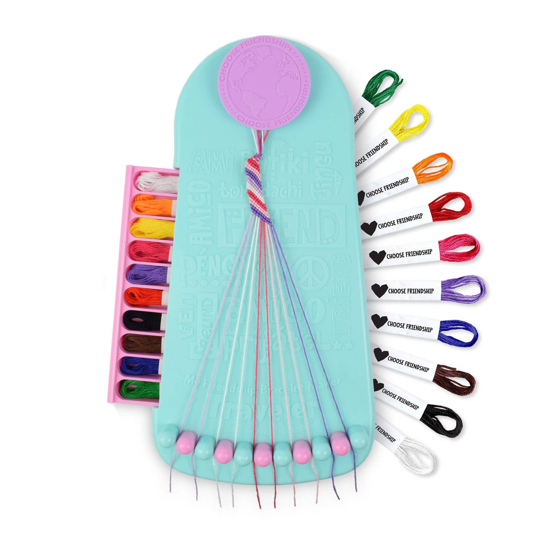 My Friendship Bracelet Maker DIY Craft Kit Yellow