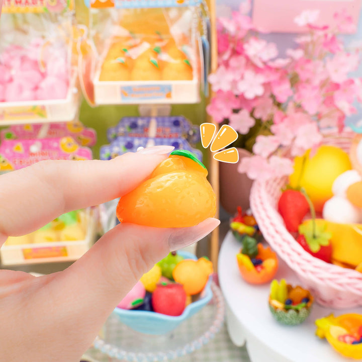 Mini Fruit Mart Peach Taba Sensory Toy