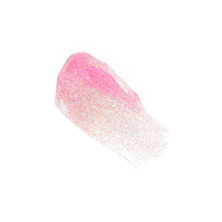 Flamingo Pink Glitter Gel