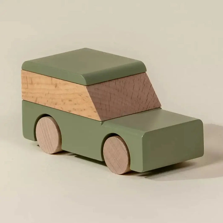 All-Terrain Wooden Vehicle