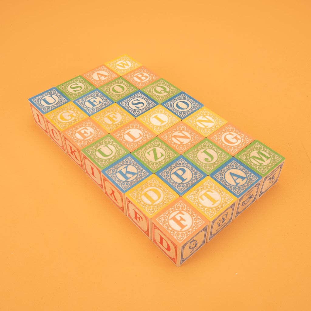 Classic ABC Wooden Blocks