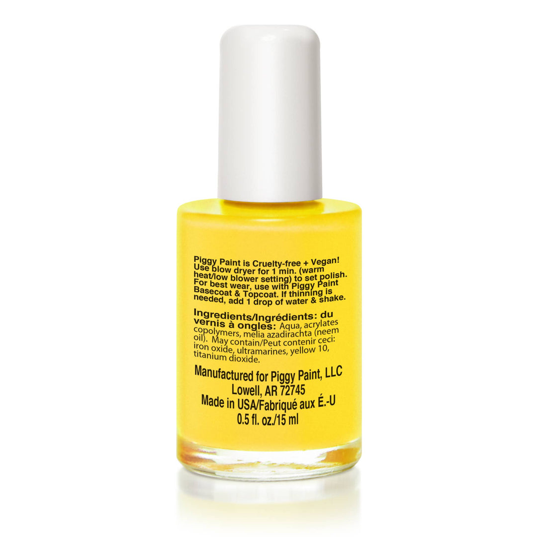 Bae-Bee Bliss Yellow Non-Toxic Kids Nail Polish