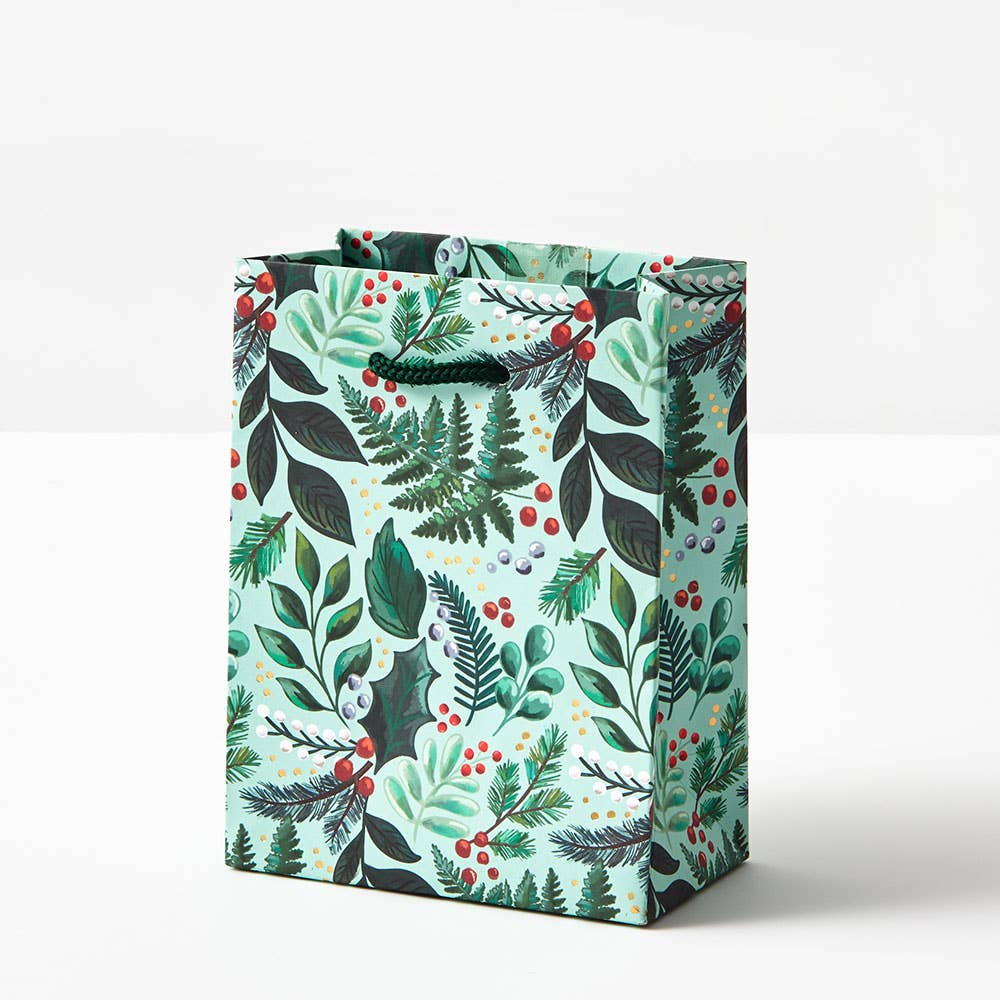 Painterly Botanical Gift Bag: Medium