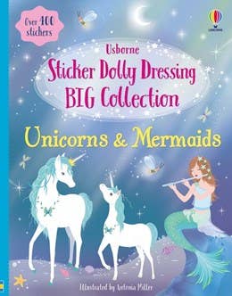 Sticker Dolly Dressing Big Collection Unicorns & Mermaids