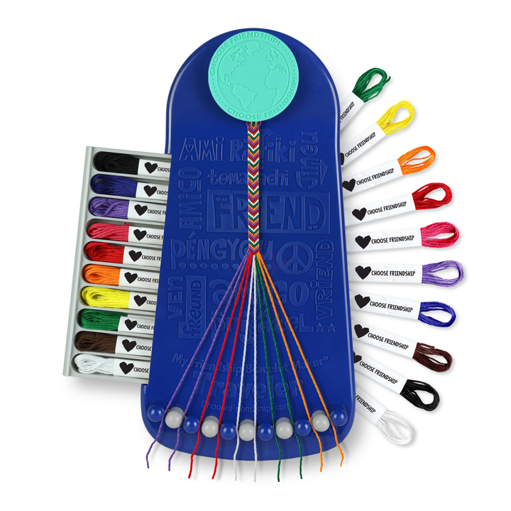 My Friendship Bracelet Maker DIY Craft Kit Blue