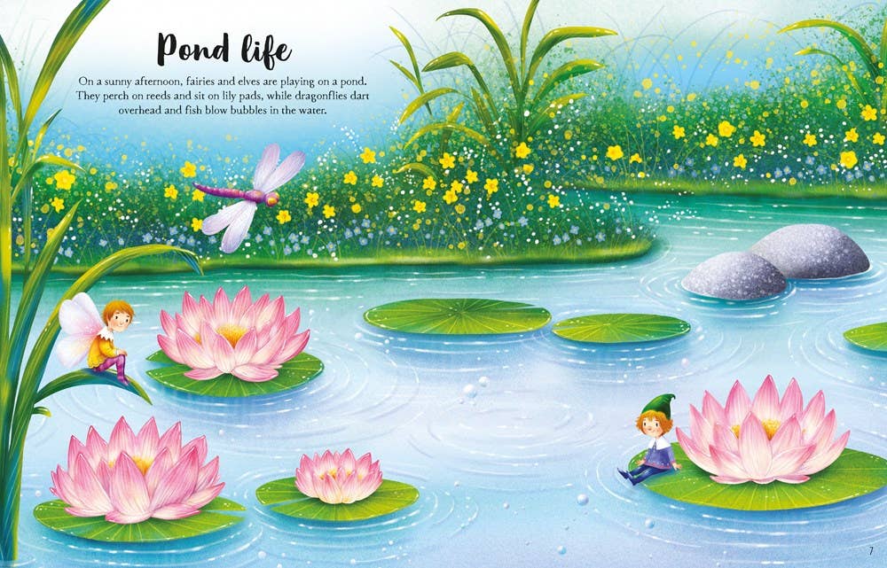 Fairies, Pixies and Elves Sticker Book