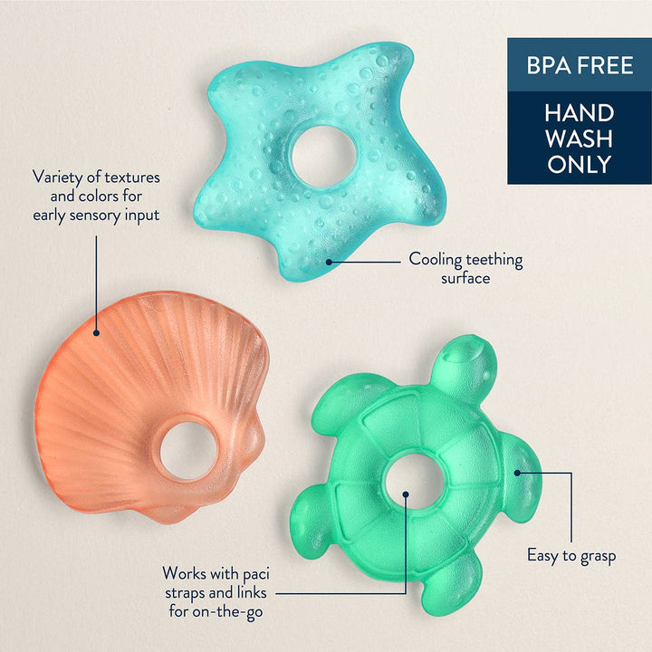 Water Filled Teethers: Silly Foods