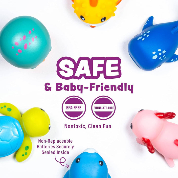 Tub Under Sea Light Up Bath Toys