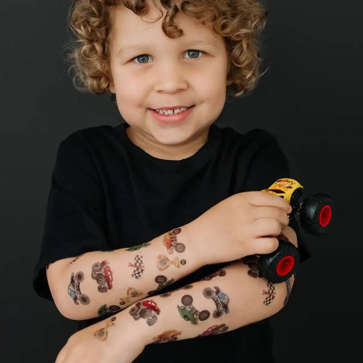 Monster Truck Temporary Tattoos