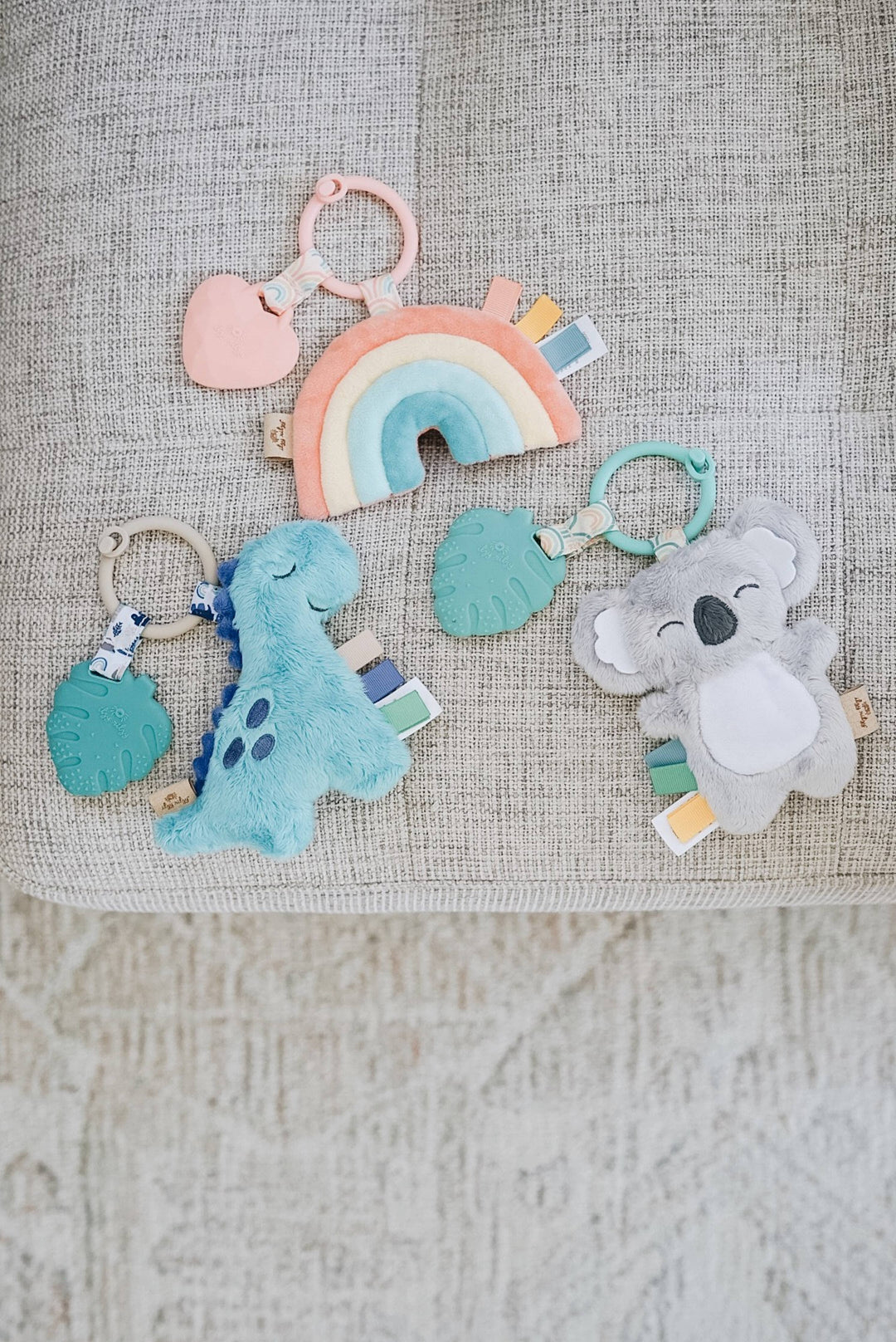 Plush + Teether: Strawberry