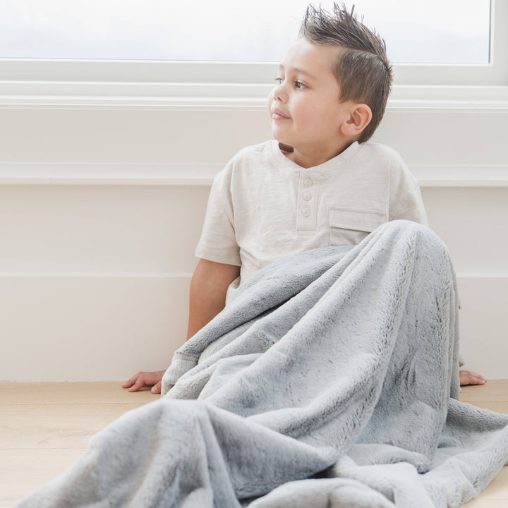 LUSH TODDLER BLANKETS: Chambray