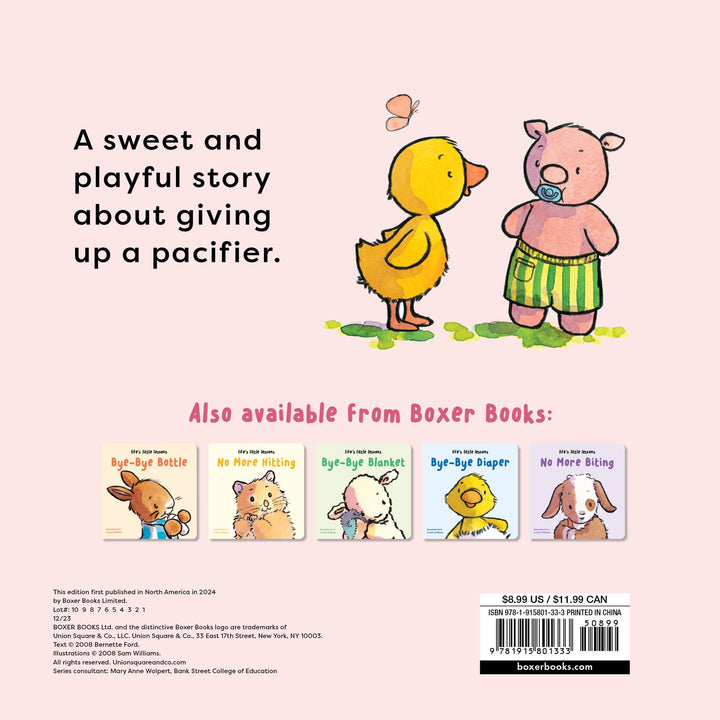 Bye-Bye Pacifier Book