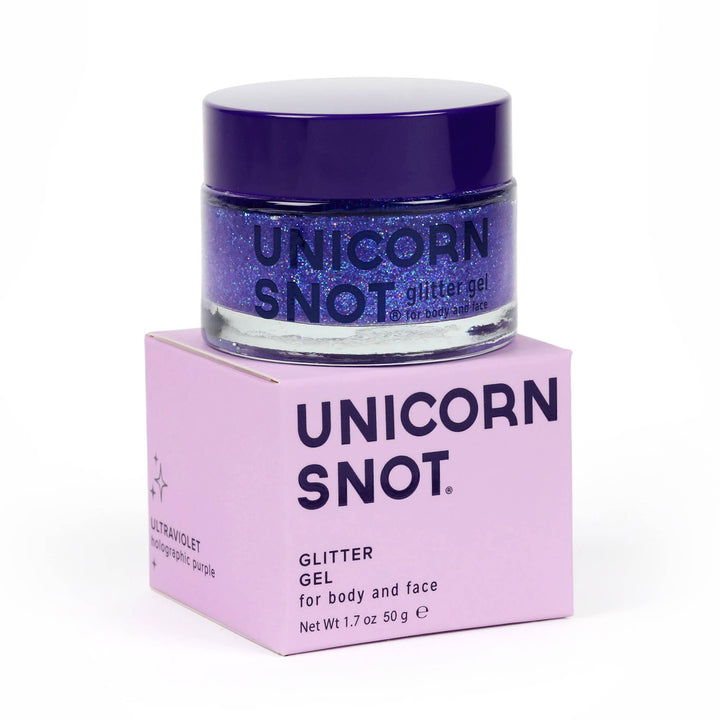 Ultraviolet Purple Glitter Gel