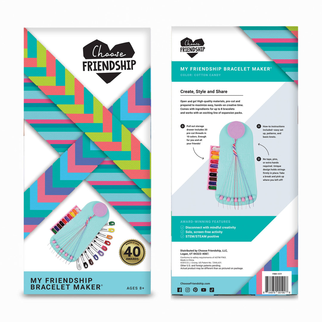My Friendship Bracelet Maker DIY Craft Kit Yellow