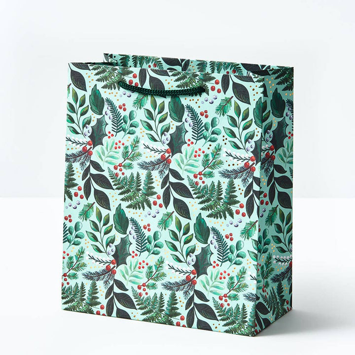 Painterly Botanical Gift Bag: Medium