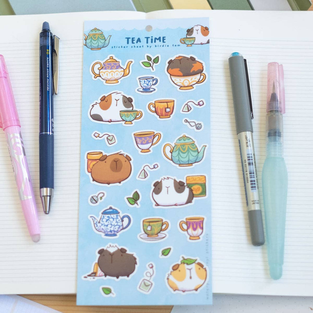 Sticker sheet - Tea time