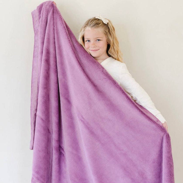 LUSH TODDLER BLANKETS: Hazelnut