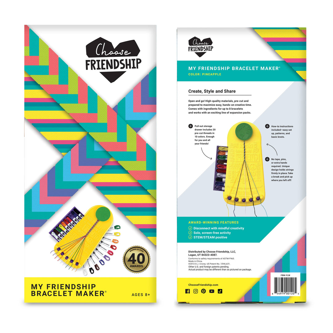 My Friendship Bracelet Maker DIY Craft Kit Blue