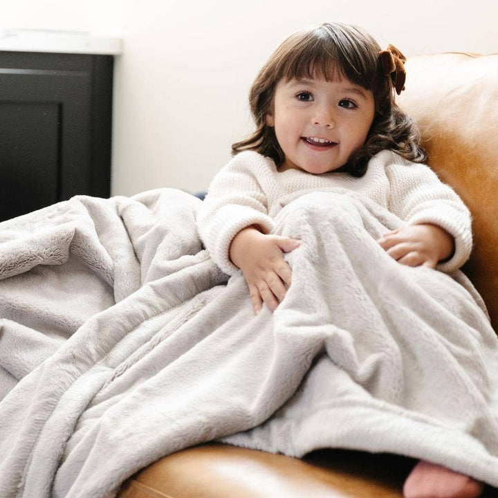 LUSH TODDLER BLANKETS: Feather