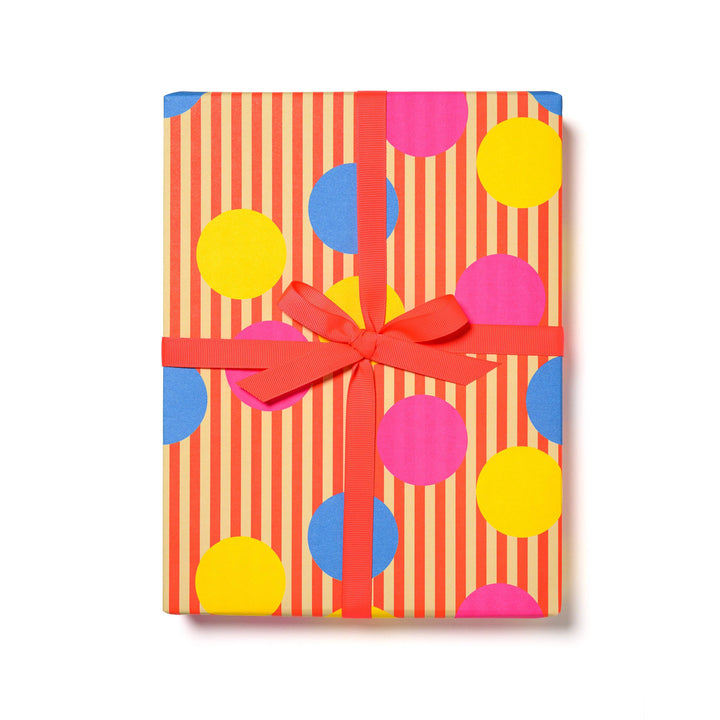 Polka Dots wrapping paper: Single