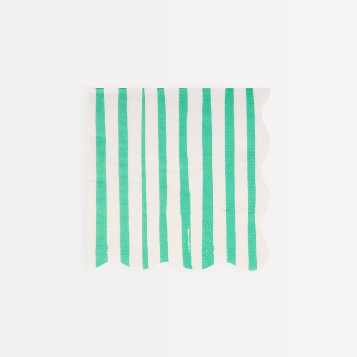 Mixed Stripe Small Napkins - Big Multipack