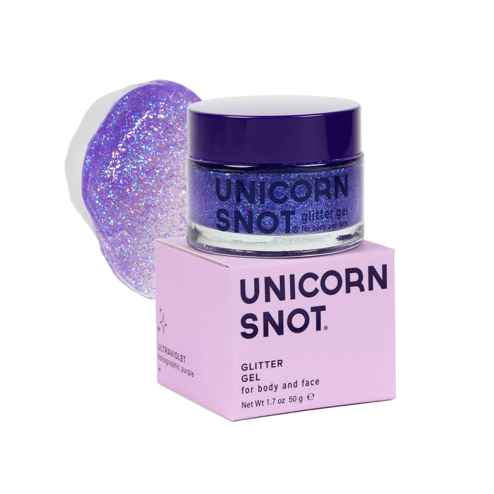 Ultraviolet Purple Glitter Gel