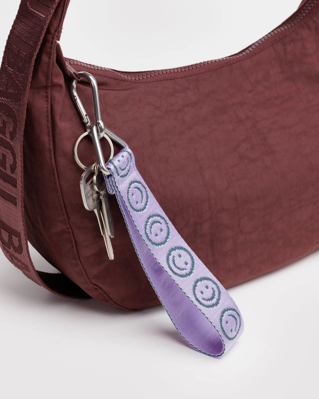 Baggu Logo Keychain Lilac Purple