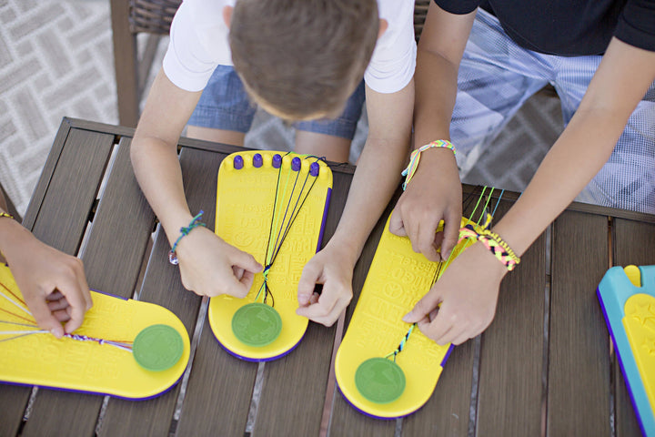 My Friendship Bracelet Maker DIY Craft Kit Yellow