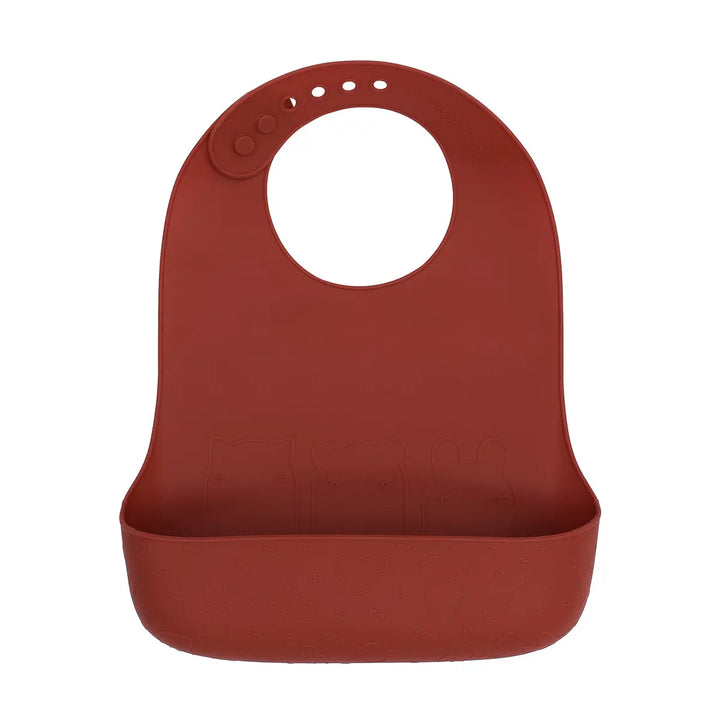 Silicone Pocket Bib Assorted