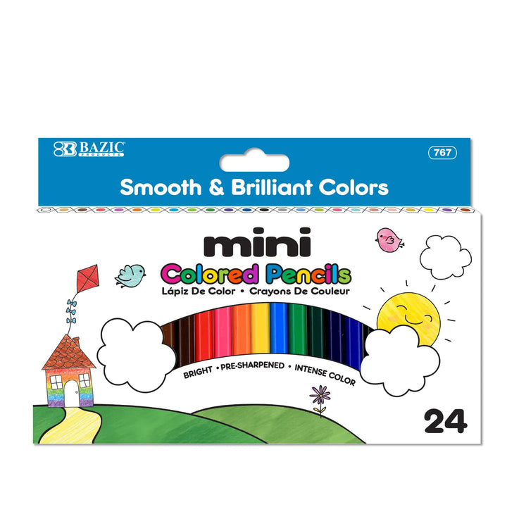 Mini Colored Pencils