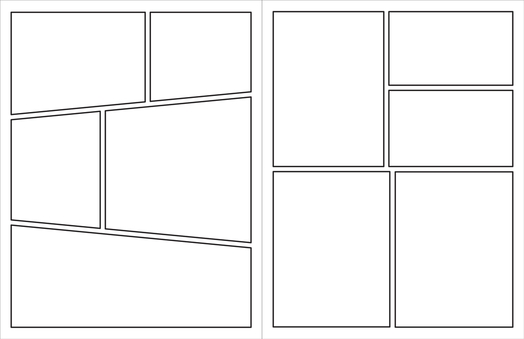 Blank Comic Book
