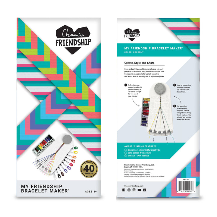 My Friendship Bracelet Maker DIY Craft Kit Yellow