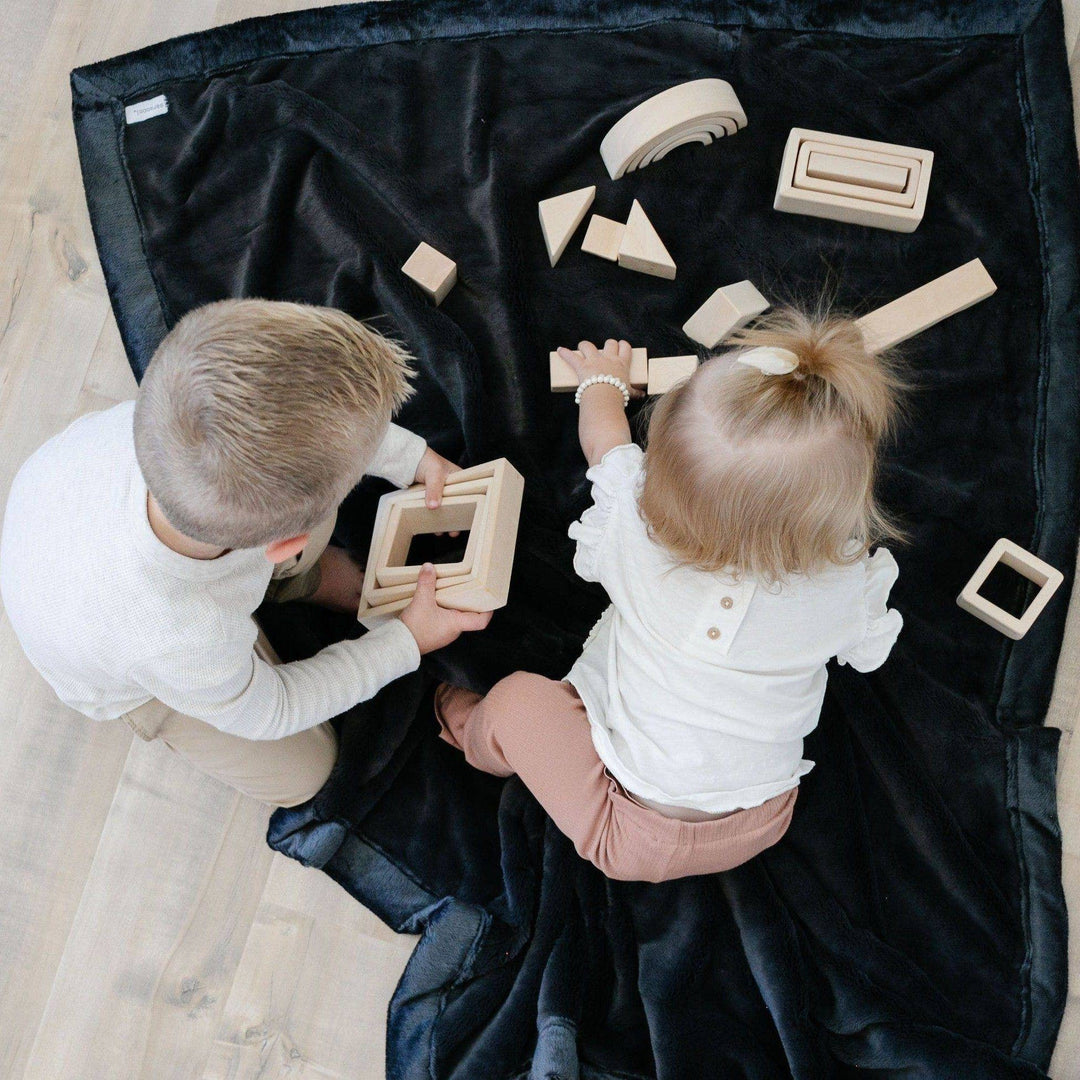 LUSH TODDLER BLANKETS: Chambray