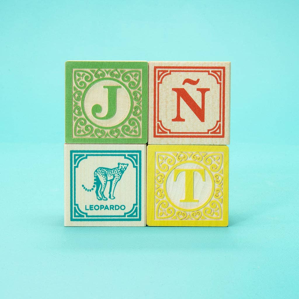 Spanish Wooden Blocks