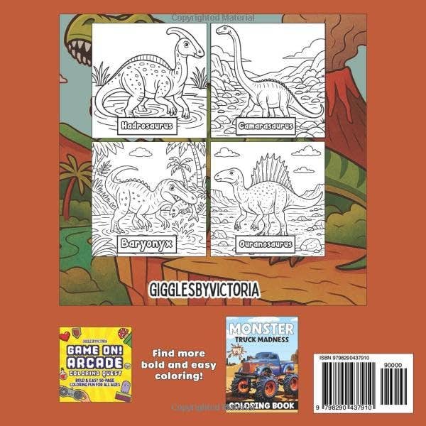 Dinosaur Coloring Book