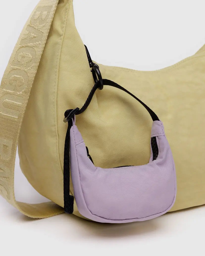 Crescent Bag Keychain Charm