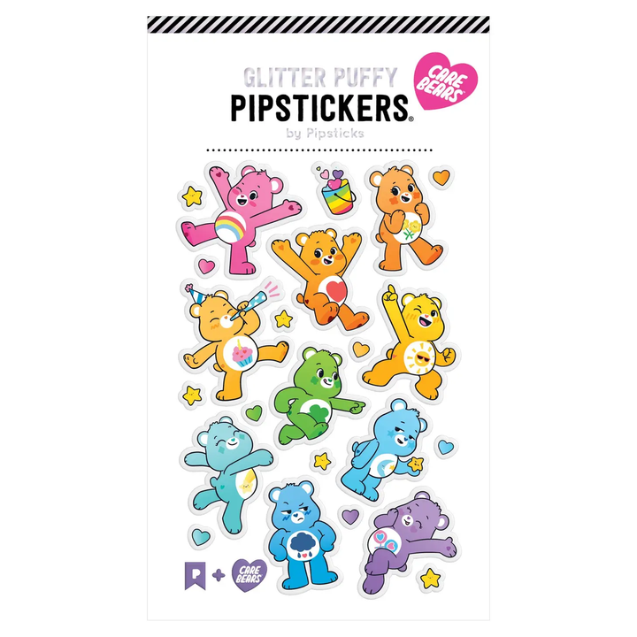 Carebear Puffy Stickers