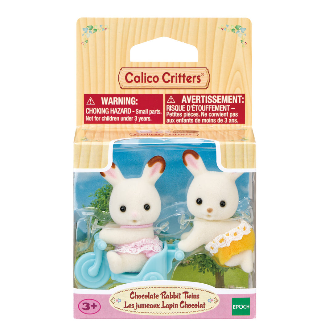 Chocolate Rabbit Baby Twins