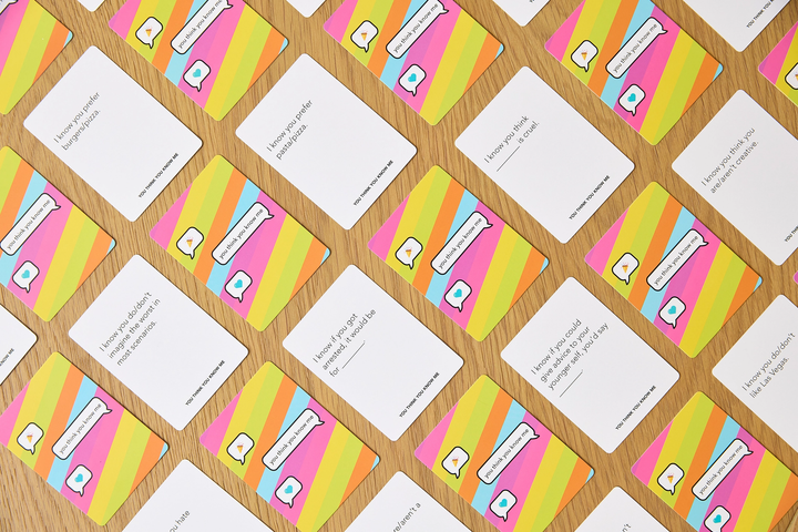 You Think You Know Me Card Game