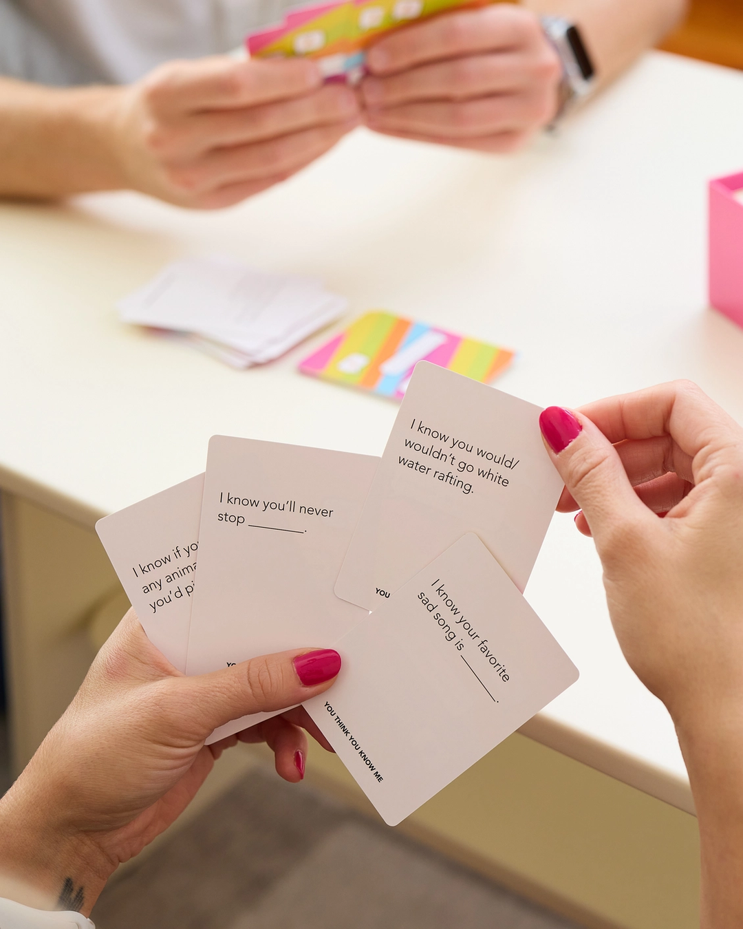 You Think You Know Me Card Game