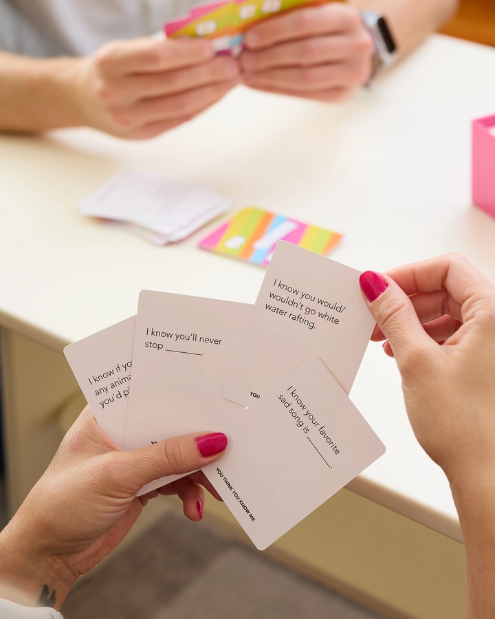 You Think You Know Me Card Game