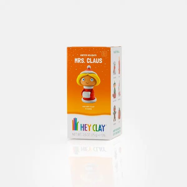 Hey Clay Holiday Mrs. Claus