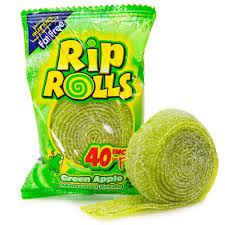 Watermelon Rip Rolls Candy